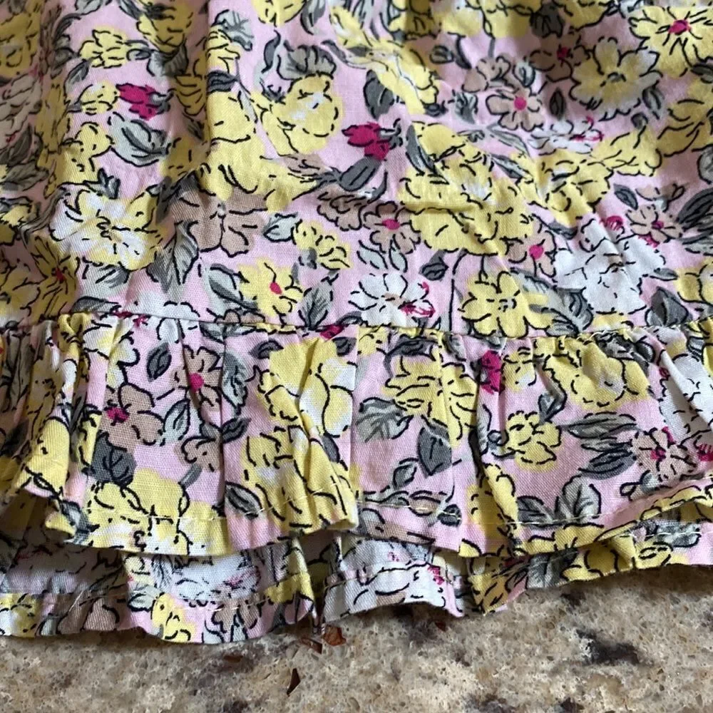 Vero Moda Floral Mini Skirt-XS